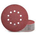 9 Inch 10 Holes Sanding Disc 40 Grit Drywall Sandpaper 30PCS by Awutzut
