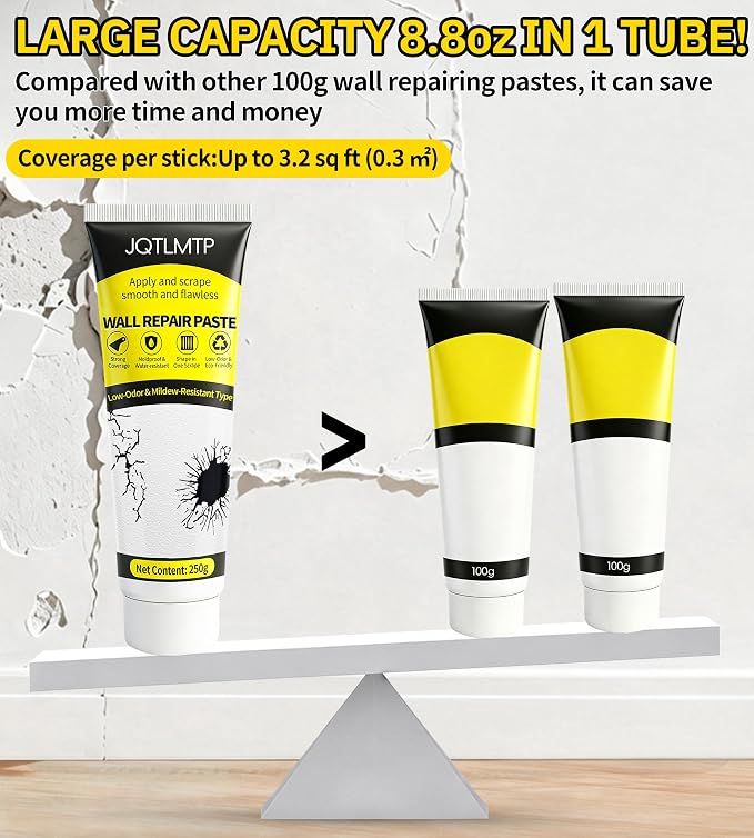 Wall Repair Paste, 8.8 OZ Drywall Spackle - Image 5