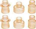 Vixdonos Glass Candlestick Holders Tealight Candle Holders by Vixdonos