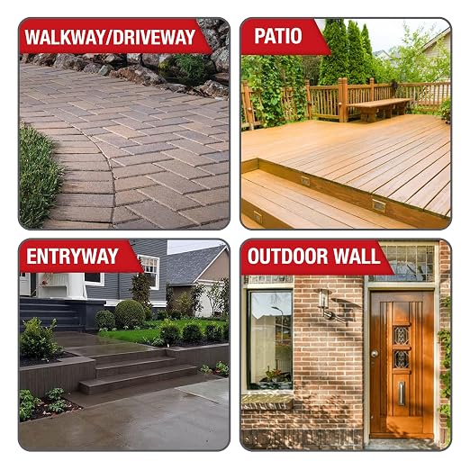 Rainguard Pro Micro-Seal Concrete Sealer, Silane Siloxane Water Repellent | - Image 8