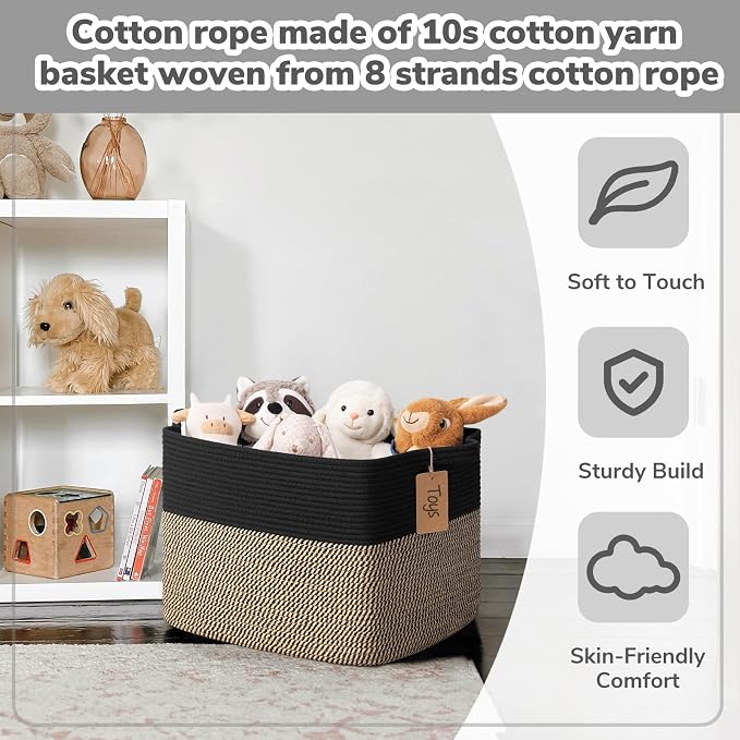 Goodpick 50L Large Woven Storage Basket - Image 4