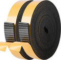 Self Adhesive Foam Tape Weatherstrip 1in x 1/8in x 33Ft High Density Foam by Kikerike