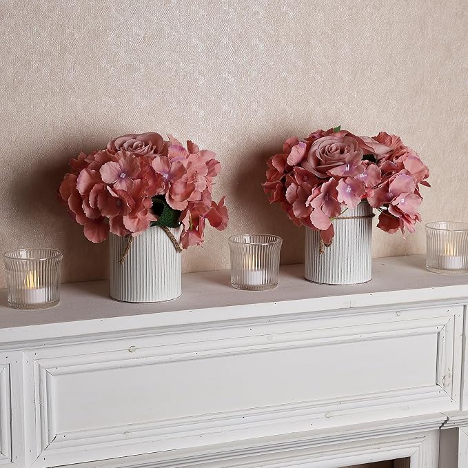 Deep Pink Flower Table Centerpieces - Image 5
