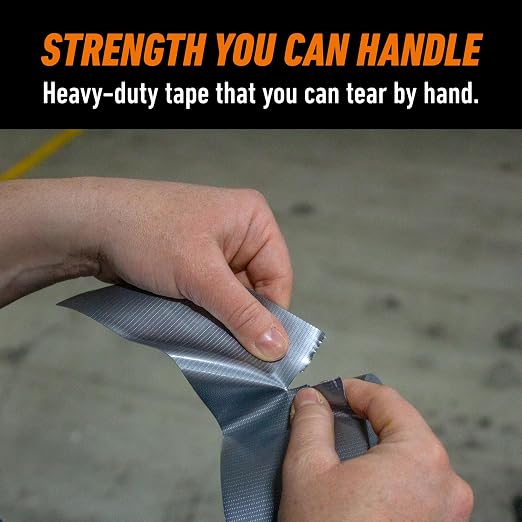 GORILLA Tough & Wide Heavy Duty Duct Tape, 2.88" x 25 yd, Indoor & Outdoor Use - Image 6