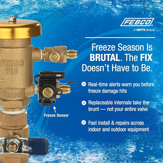 Febco 765 Series 1-1/2" Bronze Pressure Vacuum Breaker Backflow Preventer - Image 5