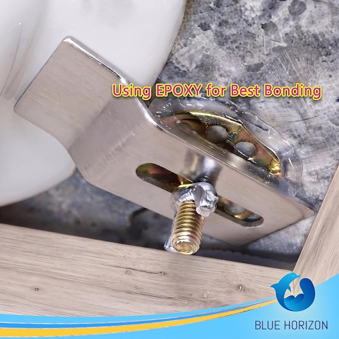 Sink Clips, Undermount Sink Brackets, Bathroom Kitchen Ceramic Stainless Steel - Image 8