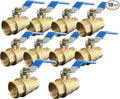 EZ-FLUID 1" NPT Female Threaded IPS Ball Valve Full Port Water Stop Shut Off by EZ-FLUIDPlumbingProducts