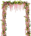 Lvydec Wisteria Artificial Flowers Garland by Lvydec
