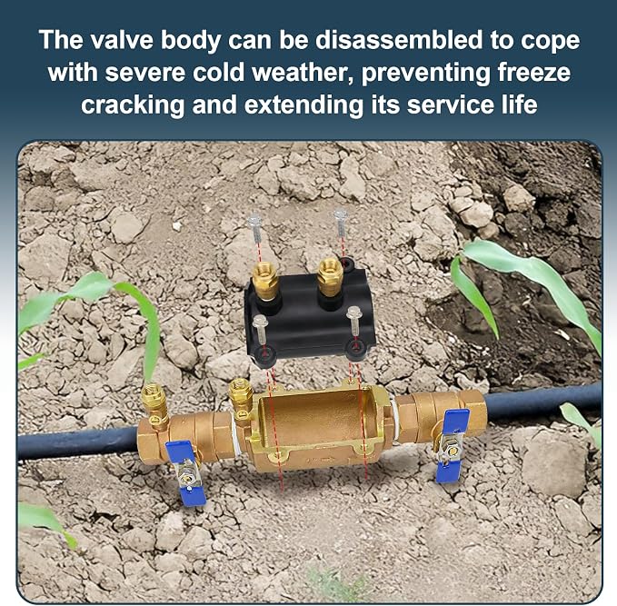 1-350 Double Check Backflow Preventer, Double Check Valve Assembly | 1" - Image 6