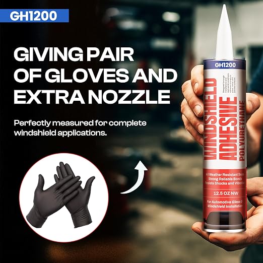 Polyurethane Windshield Adhesive Cures in 24-48 Hrs - Image 8