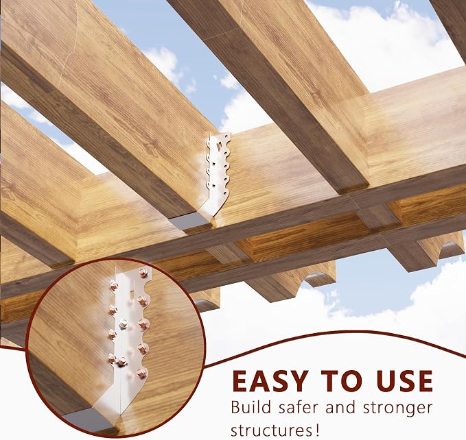 25 Pack 2x8 Joist Hangers with Screws - Image 6