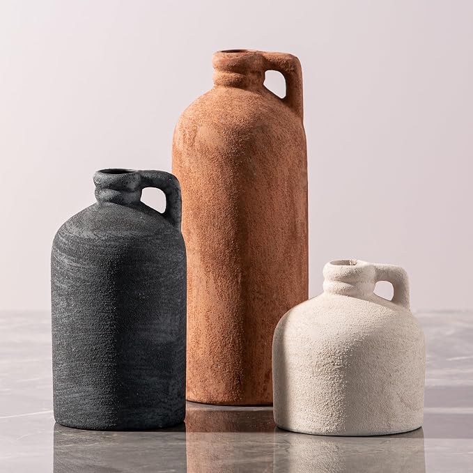 Ceramic Vase Home Table Decor by VanseliaHome