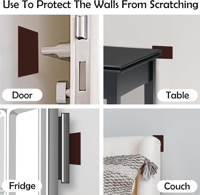 Rubber Bond Self-Adhesive Rubber Wall Outlet Cover Plate 5 Pack - Image 6