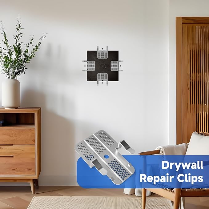 52 Pack Drywall Repair Clips, 104 Screws - Image 7