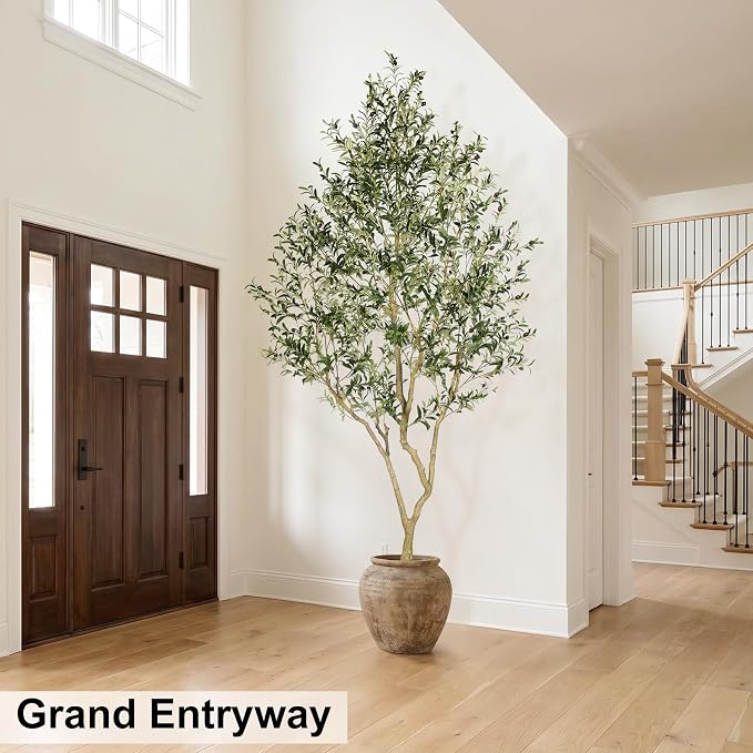 Faux Olive Tree 9ft - Image 3