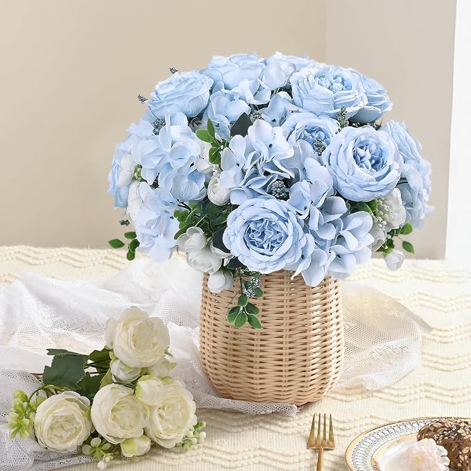 2 Packs Peonies Artificial Flowers - Image 7