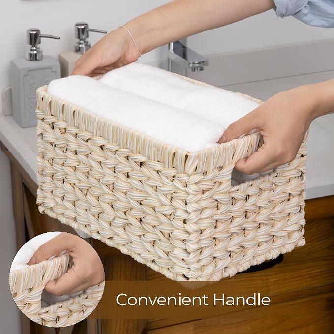 GRANNY SAYS White Wicker Baskets - Image 7