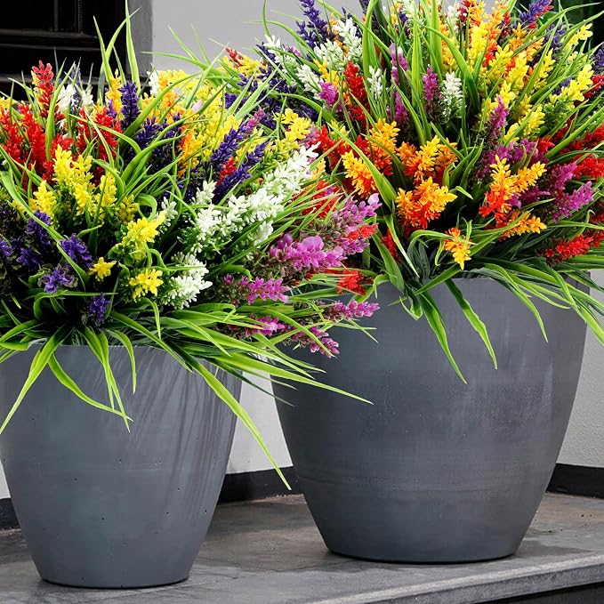 Geegoods 48 Bundles Artificial Lavender Flowers - Image 2