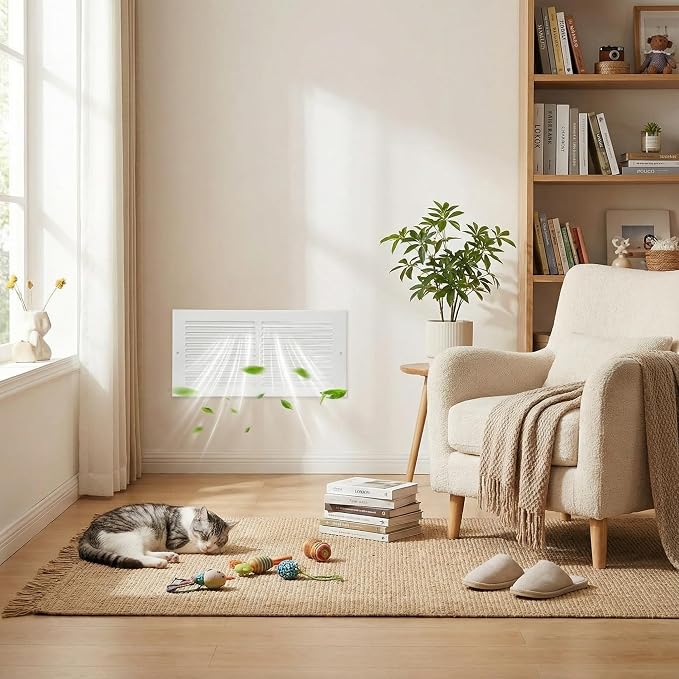 White 3 Pack Ceiling Vent Cover - Image 6