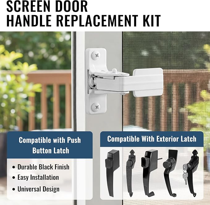 Screen Door Latch Inside Handle - Image 2
