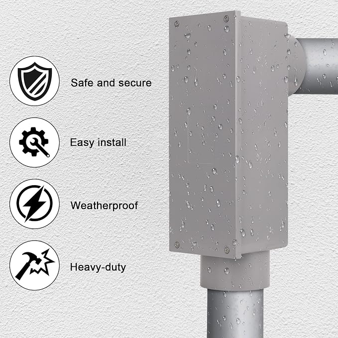3 Inch Rigid PVC Conduit Body Type LB 3IN PVC Conduit Bodies LB Type - Image 5