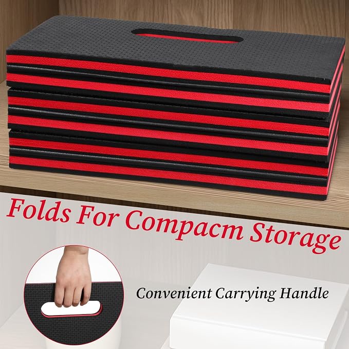 Ptwola Foldable EVA Mat, 2.5cm Thick Foam Cushion Kneeling Pad Knee Mat - Image 3