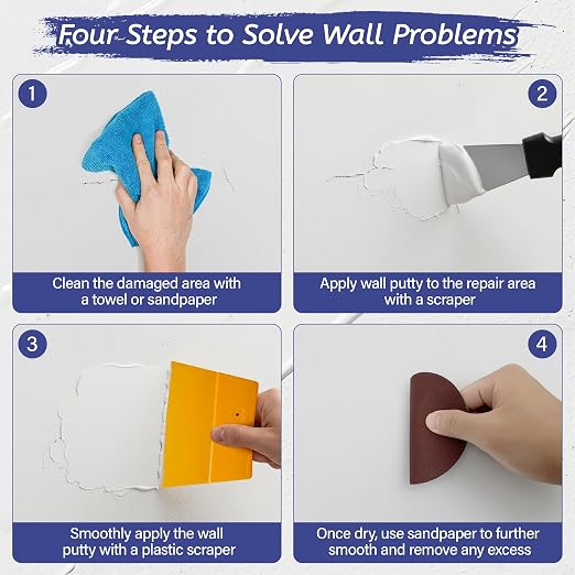 Oriflame Drywall Repair Kit: 8.5 Ounce Spackle Wall Repair - Image 3
