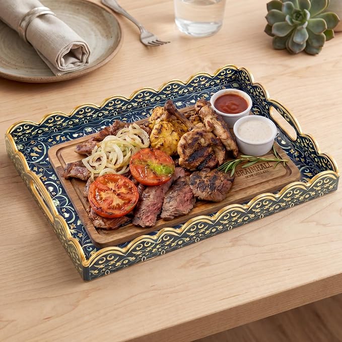 AGIOTA Coffee Table Trays for Living Room Serving Tray - Image 2