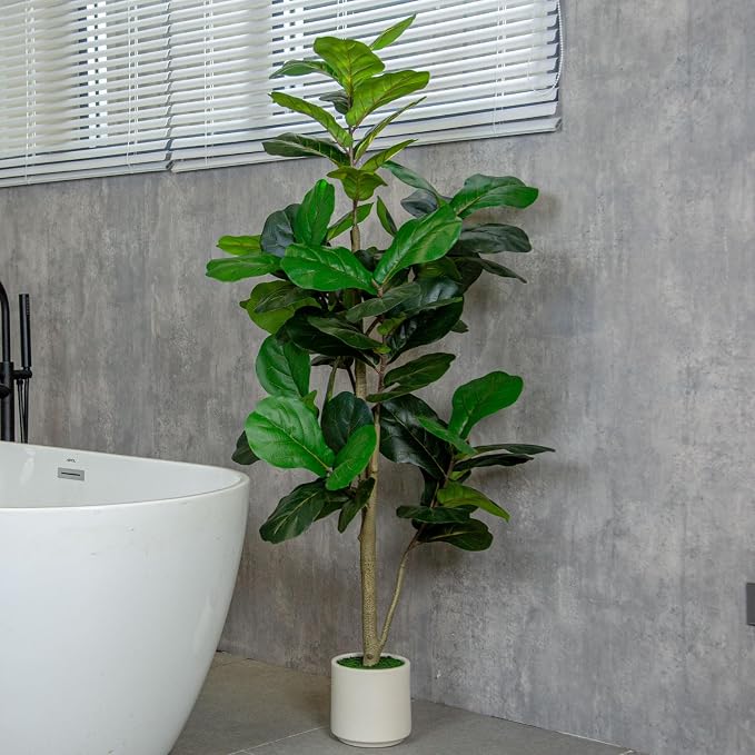 VIVATREES 6FT Fiddle Leaf Fig Artificial Tree - Image 8