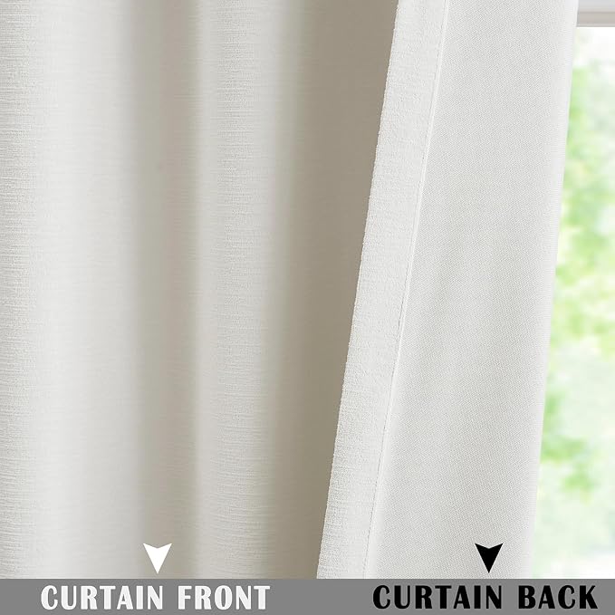 Kayne Studio Grayish White Velvet Pinch Pleated Back Tab Curtains 120 Inch | - Image 6