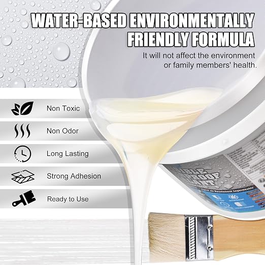Waterproof Sealant - 70oz Water-Based Transparent Waterproof Coating - Image 2