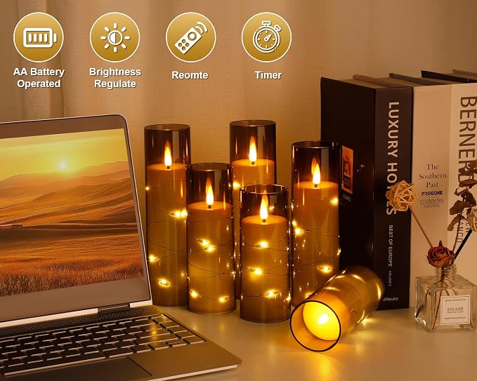 Enido Flameless LED Candles - Image 4