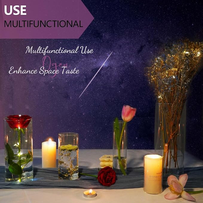 42pcs Glass Vase Cylinder Vases - Image 4