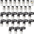 TAILONZ PNEUMATIC Elbow and Straight Combination 1/4 Inch Tube OD x 1/4 Inch by TAILONZPNEUMATIC