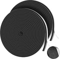 42Ft Foam Tapes Self Adhesive Foam Seal Strips 1/2In x 1/4In x 21Ft Each Roll by MYFAMIREA