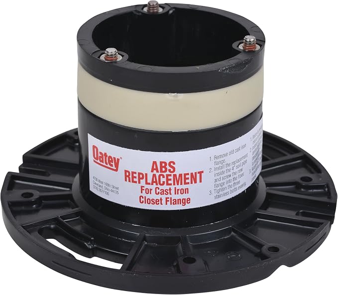 Oatey 43538 ABS Cast Iron Flange Replacement - Image 6
