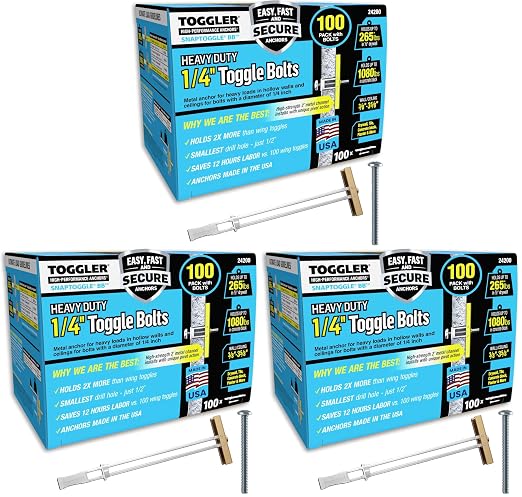 TOGGLER SNAPTOGGLE Drywall Anchor by TOGGLER
