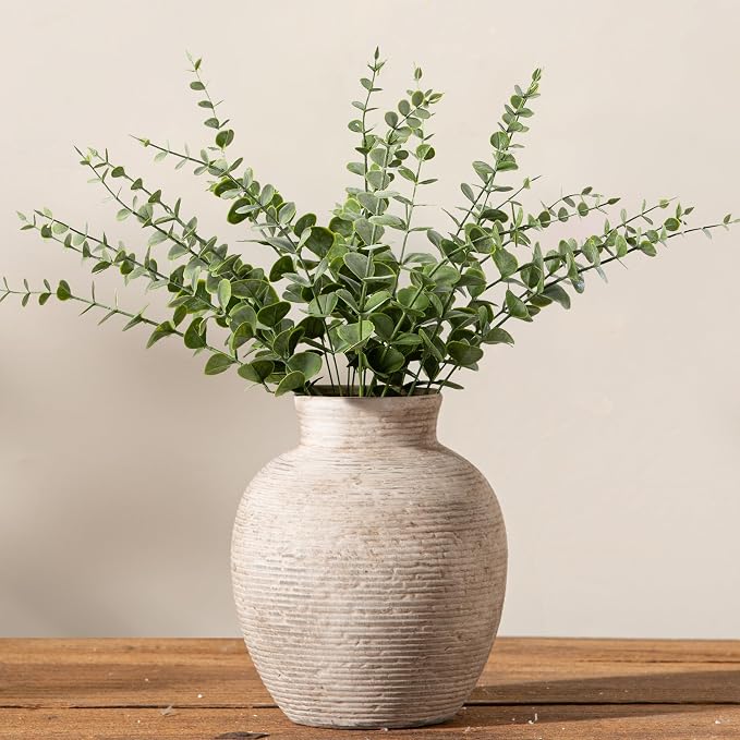 Vanselia Ceramic Flower Vase Home Decor by VanseliaHome