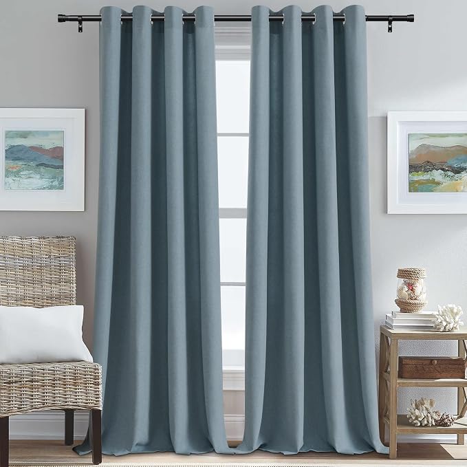 H.VERSAILTEX Room Darkening Curtains 108 inches Long by HVERSAILTEX