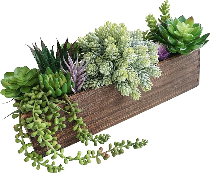 Winlyn 15" Assorted Artificial Succulent Arrangement Assorted Succulents in by Winlyn