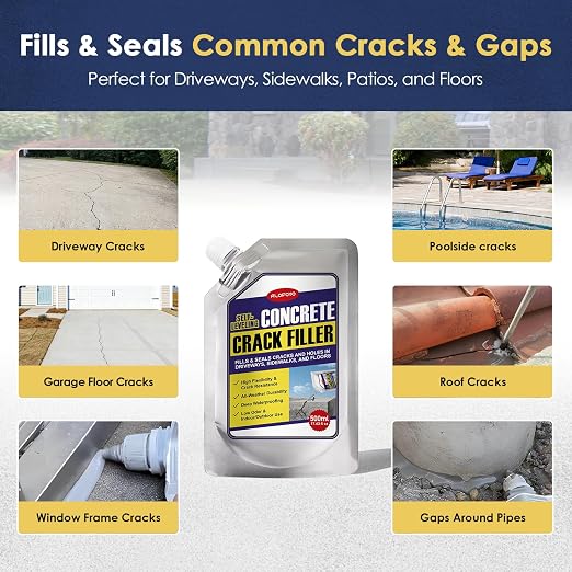 Self-Leveling Concrete Crack Filler – High Elasticity Cement Sealant | - Image 6