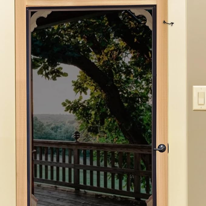 Screen Door Hardware Kit with Self-Closing Hinges - Image 8