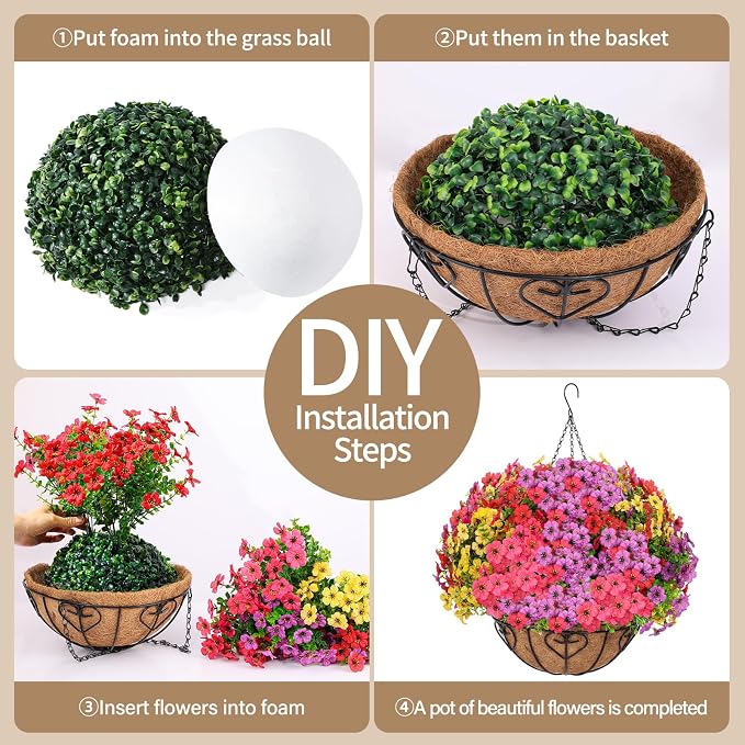 2 Sets Artificial Hanging Flower - Image 4