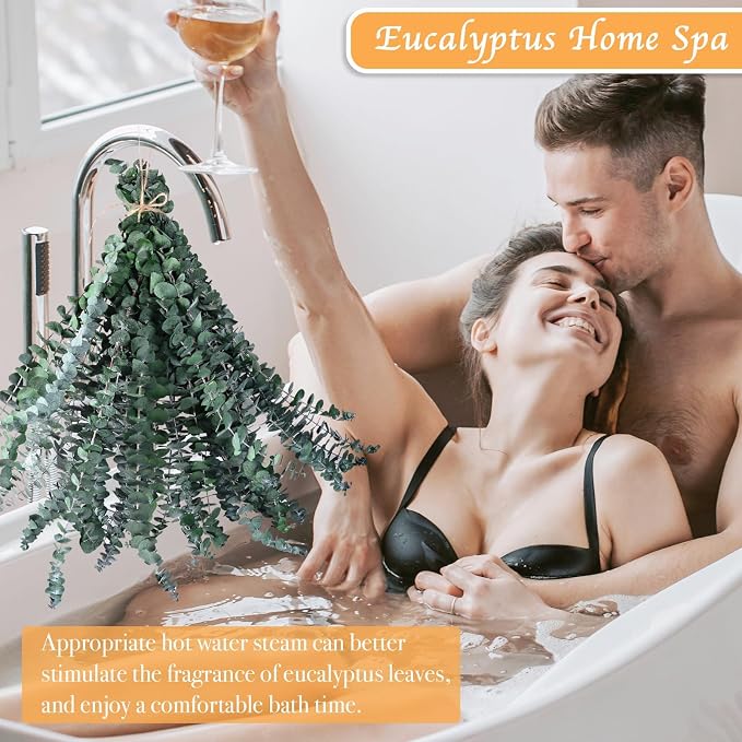 36 PCS Dried Eucalyptus for Shower Hanging 17 Preserved Eucalyptus Stems | - Image 2