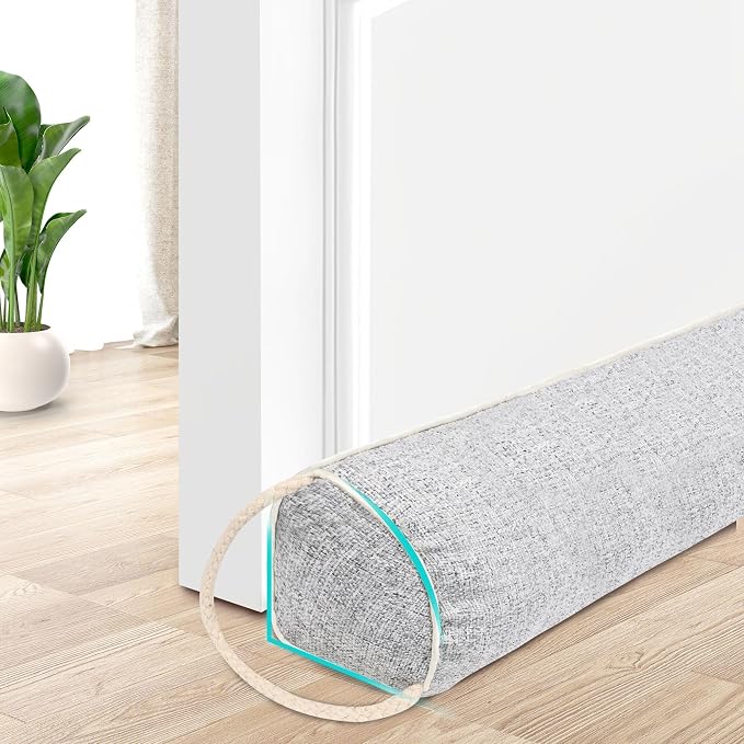 TORRAMI Under Door Draft Stoppers 36 Inch, Heavy Triangle Stop Draft Block Cold - Image 6