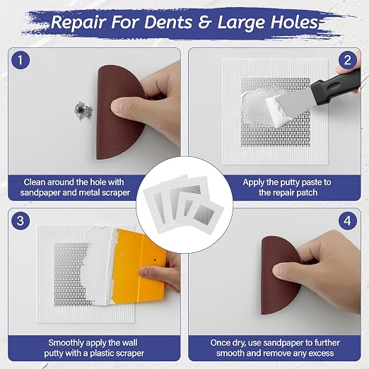 Oriflame Drywall Repair Kit: 8.5 Ounce Spackle Wall Repair - Image 5