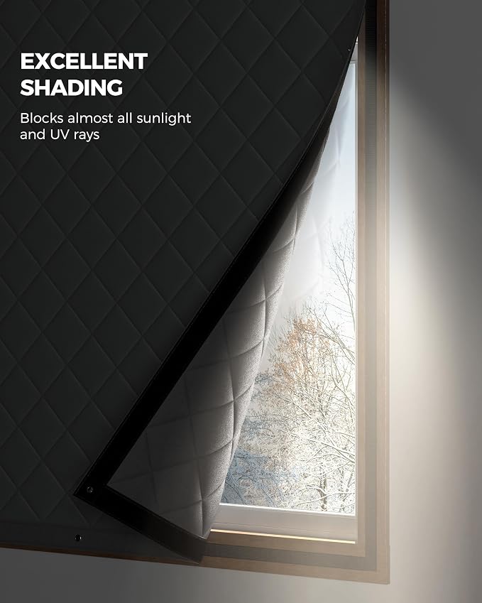 Augblinds Window Insulation for Winter, Curtain Size 38 x 62 Inch, Thermal - Image 5