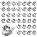 36 PCS 3/8" Cable Connectors for Romex/AC/MC/Flex, Zinc Alloy Wire Clamps | For by Dpwrrot