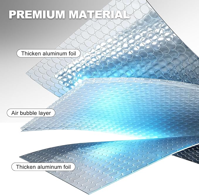 Bubble Reflective Window Insulation, Energy Saving, Temperature Protection - Image 4
