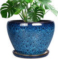 Ceramicfor 10 Inch Ceramic Planter Pot, Ceramic Plant Pot by Ceramicfor